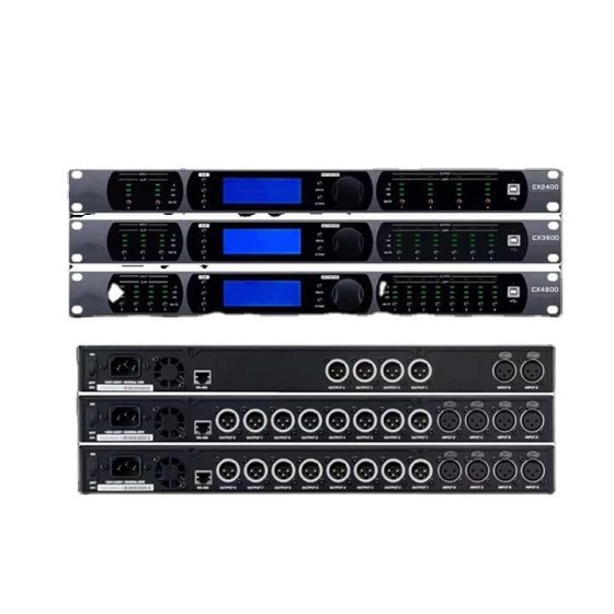 CX3600 Professional 3-in-6-out DriveRack Complete Loudspeaker Management System Audio Processor for Wholesale