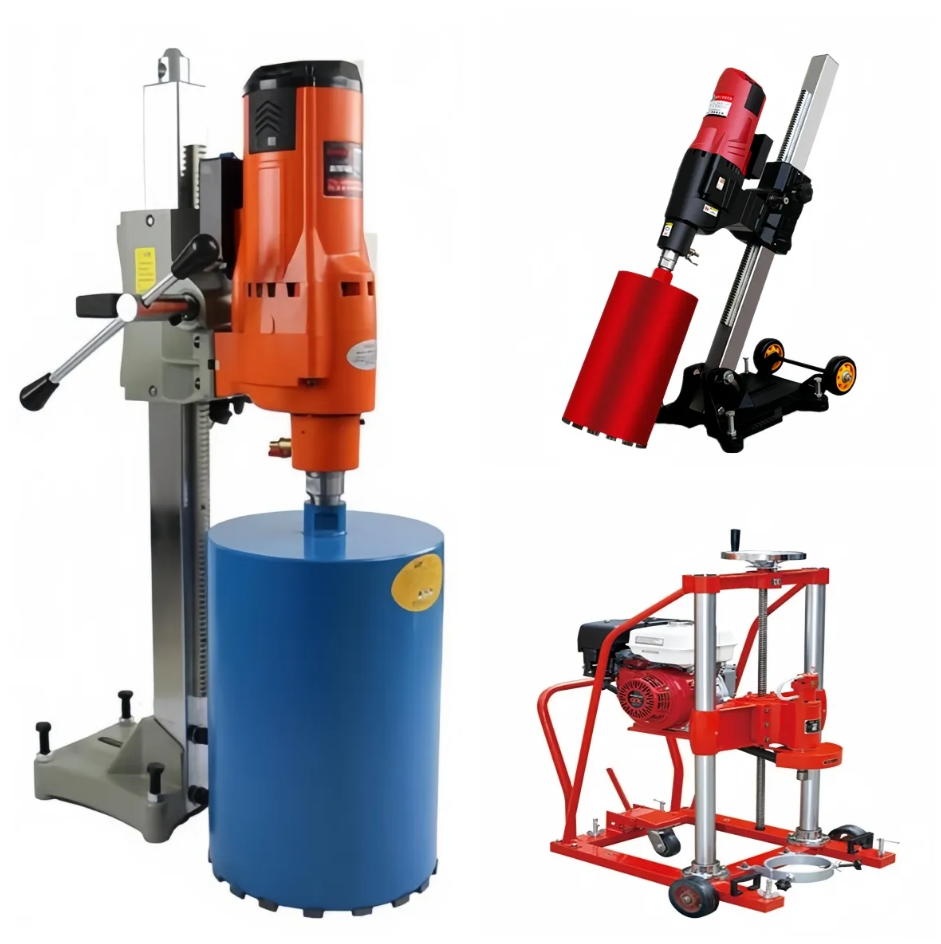 High Power 4250W Concrete Asphalt Electric Cut Core Drilling Machine Civil Engineering Core Drilling Equipment